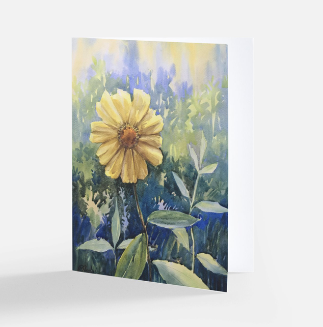 Flowers of the Field Greeting Card