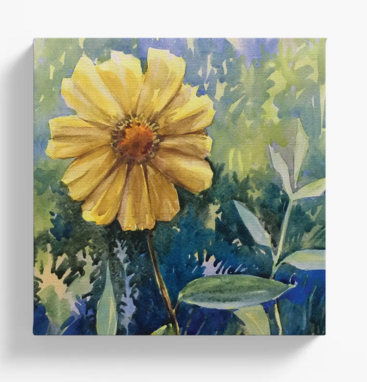 Yellow Flower Canvas print