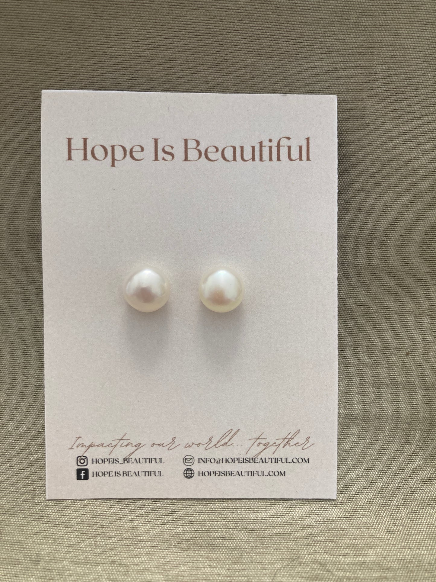 Pearl Earrings