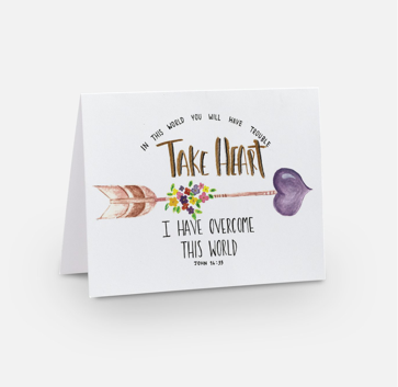 Take Heart Greeting Cards